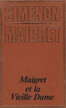 Maigret et la vieille dame - couverture livre occasion