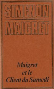 Maigret et le client du samedi - couverture livre occasion