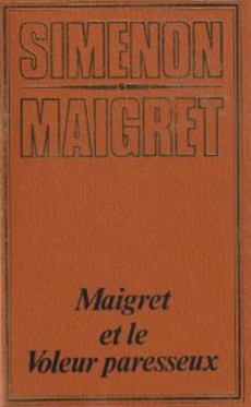 Maigret et le voleur paresseux - couverture livre occasion