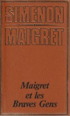 Maigret et les braves gens - couverture livre occasion