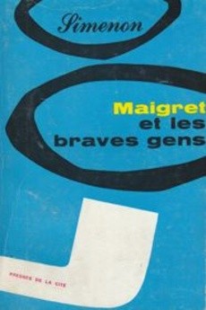Maigret et les braves gens - couverture livre occasion