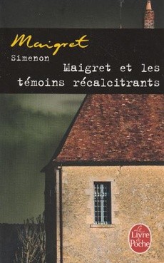 Maigret et les témoins récalcitrants - couverture livre occasion
