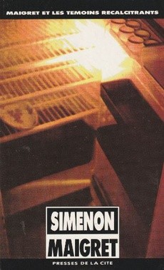 Maigret et les témoins recalcitrants - couverture livre occasion