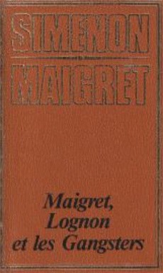 Maigret, Lognon et les gangsters - couverture livre occasion