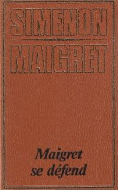 Maigret se défend - couverture livre occasion