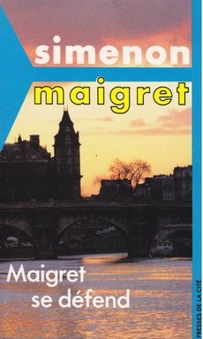 Maigret se défend - couverture livre occasion