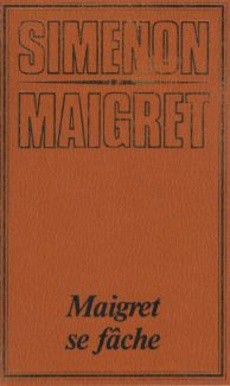 Maigret se fâche - couverture livre occasion