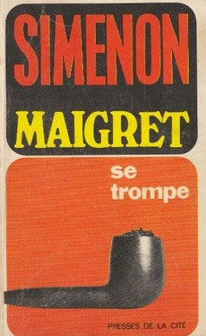 Maigret se trompe - couverture livre occasion