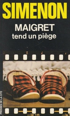 Maigret tend un piège - couverture livre occasion
