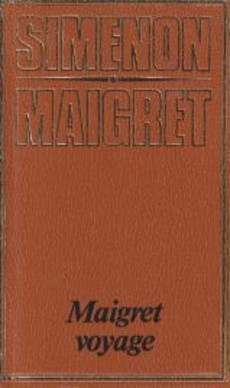 couverture de 'Maigret voyage' - couverture livre occasion