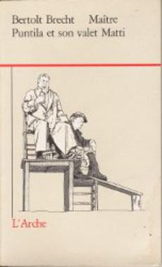 Maître Puntila et son valet Matti - couverture livre occasion
