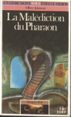 La malédiction du Pharaon - couverture livre occasion