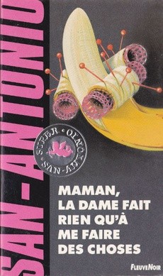 Maman, la dame fait rien qu'à me faire des choses - couverture livre occasion
