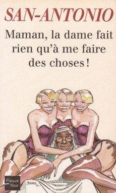 Maman, la dame fait rien qu'à me faire des choses - couverture livre occasion