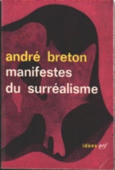 Manifestes du surréalisme - couverture livre occasion