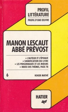 Manon Lescaut / Abbé Prévost - couverture livre occasion
