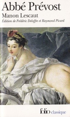 couverture de 'Manon Lescaut' - couverture livre occasion