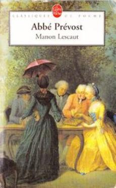 couverture de 'Manon Lescaut' - couverture livre occasion