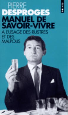 couverture de 'Manuel de savoir vivre' - couverture livre occasion