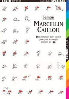 couverture de 'Marcellin caillou' - couverture livre occasion