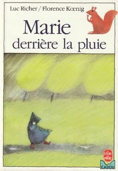 Marie derrière la pluie - couverture livre occasion