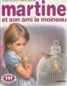 Martine et son ami le moineau... - couverture livre occasion