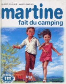 Martine fait du camping - couverture livre occasion