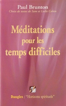 Méditations pour les temps difficiles - couverture livre occasion