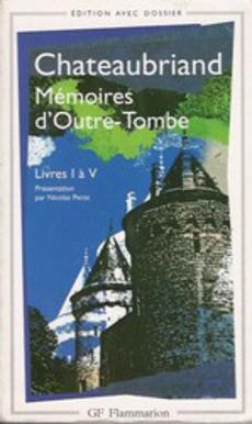 Mémoires d'Outre-Tombe - couverture livre occasion