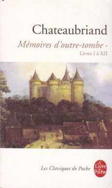 Mémoires d'outre-tombe - couverture livre occasion