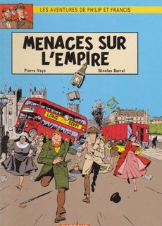 Menaces sur l'empire - couverture livre occasion