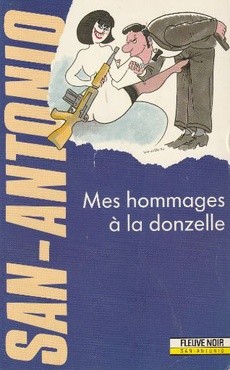 Mes hommages à la donzelle - couverture livre occasion