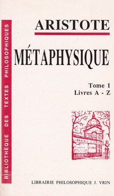 Métaphysique - couverture livre occasion