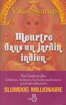 Meurtre dans un jardin indien - couverture livre occasion