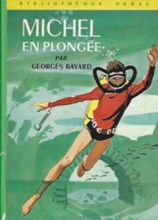 couverture de 'Michel en plongée' - couverture livre occasion