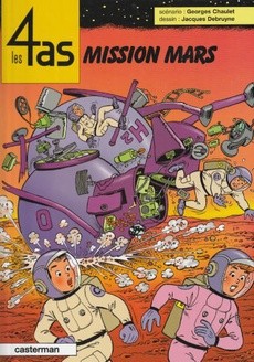 Mission mars - couverture livre occasion