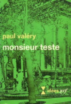 Monsieur Teste - couverture livre occasion