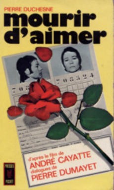 Mourir d'aimer - couverture livre occasion