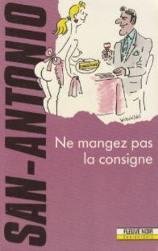 Ne mangez pas la consigne - couverture livre occasion