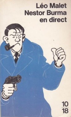 Nestor Burma en direct - couverture livre occasion