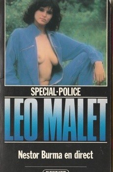 Nestor Burma en direct - couverture livre occasion