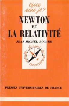 Newton et la relativité - couverture livre occasion