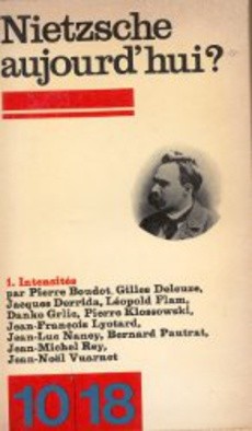 Nietzsche aujourd'hui ? - couverture livre occasion