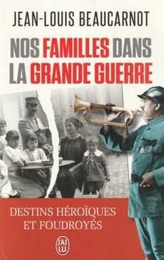 Nos familles dans la grande guerre - couverture livre occasion