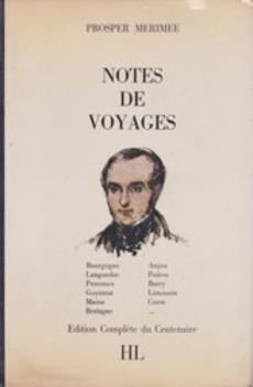 Notes de voyages - couverture livre occasion