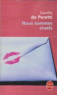 Nous sommes cruels - couverture livre occasion