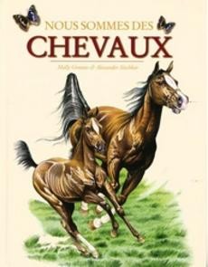 Nous sommes des chevaux - couverture livre occasion
