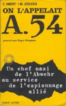 On l'appelait A.54 - couverture livre occasion