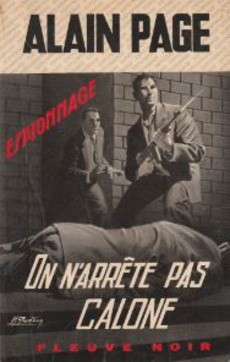 On n'arrête pas Calone - couverture livre occasion
