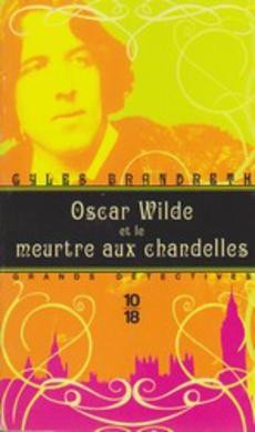 couverture de 'Oscar Wilde et le meurtre aux chandelles' - couverture livre occasion